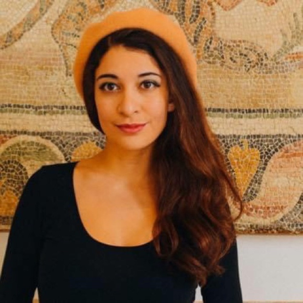 Camel wool beret